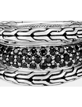 Anillo Chain de plata, zafiro y espinela - John Hardy - FashionsVida