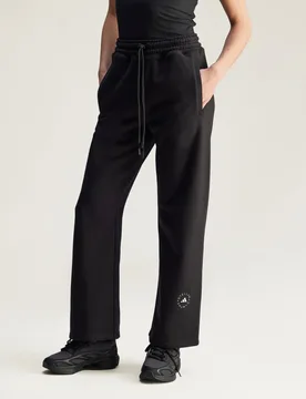 Pantaloni by Stella McCartney Straight Leg S Black - Adidas - FashionsVida