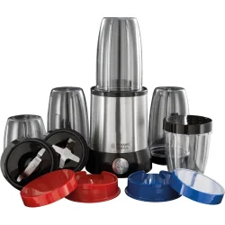 Batidora Multiusos Nutriboost que incluye 3 vasos grandes y 2 vasos pequeños