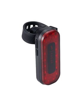 Luz trasera de bicicleta con radar de señal BLS-251 uni negro