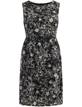 Usha Vestido greige / negro