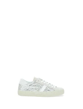 Sneakers Hill Low Glitter PLATINO 35 - Date - FashionsVida