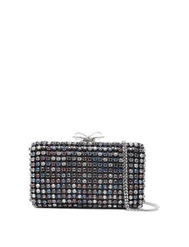 Pochette decorata con cristalli