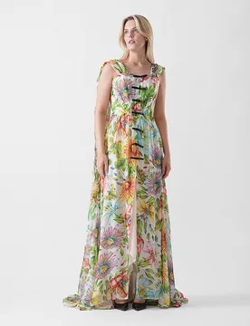 Robe de soirée LUCINA blanc 40 - Anelia Peschev - FashionsVida