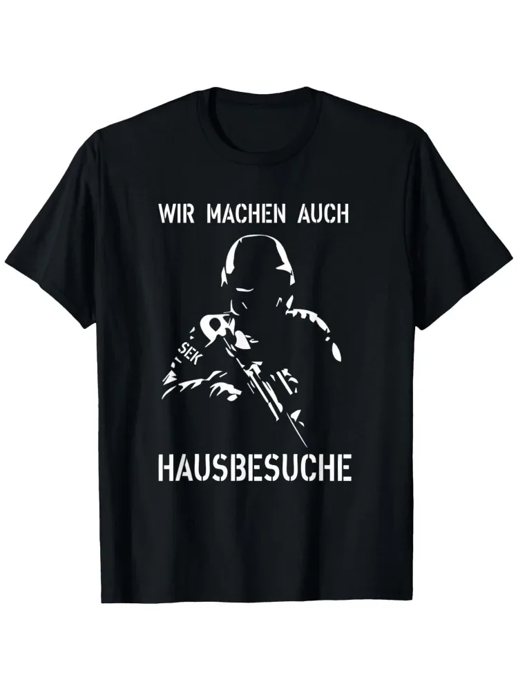 SEK Special Action Command Officer Commando pattern - 100% cotton summer short sleeve O-neck printed T-shirt - Aliexpress - FashionsVida