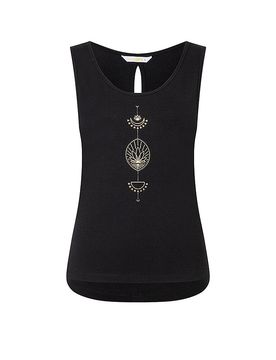 Tank de yoga Vahita para mujer negro L
