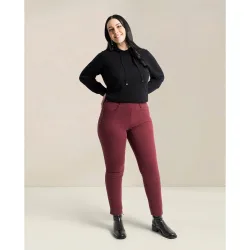 Legging ajustado con cinturilla elástica y tachuelas
