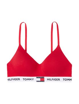 Bralette red rot XS damen