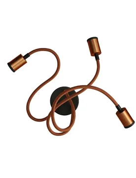Cables Mini Spot Gu1d0 Flex 60 Applique Et Plafonnier Satin Copper One Size - Creative - FashionsVida