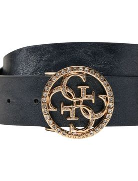 Cintura blu metallic logo 4G W5GZ13 L0WF0 MTBE