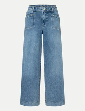 Mac Wide-Leg Jeans DREAM Blau 40/27 - Mac - FashionsVida