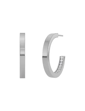 Pendientes MONACO Small Steel plata - Edblad - FashionsVida