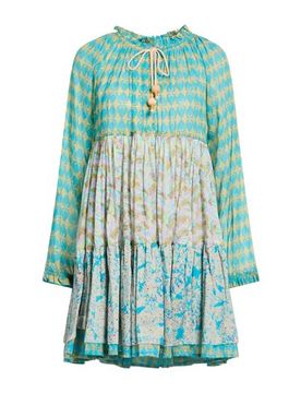 Mini-Kleid Damen Tūrkis L,M,S Damen