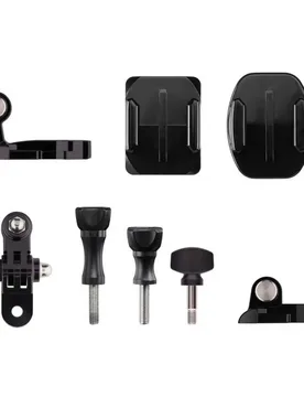 Soutien Grab Bag Of Mounts Black One Size unisex - GoPro - FashionsVida