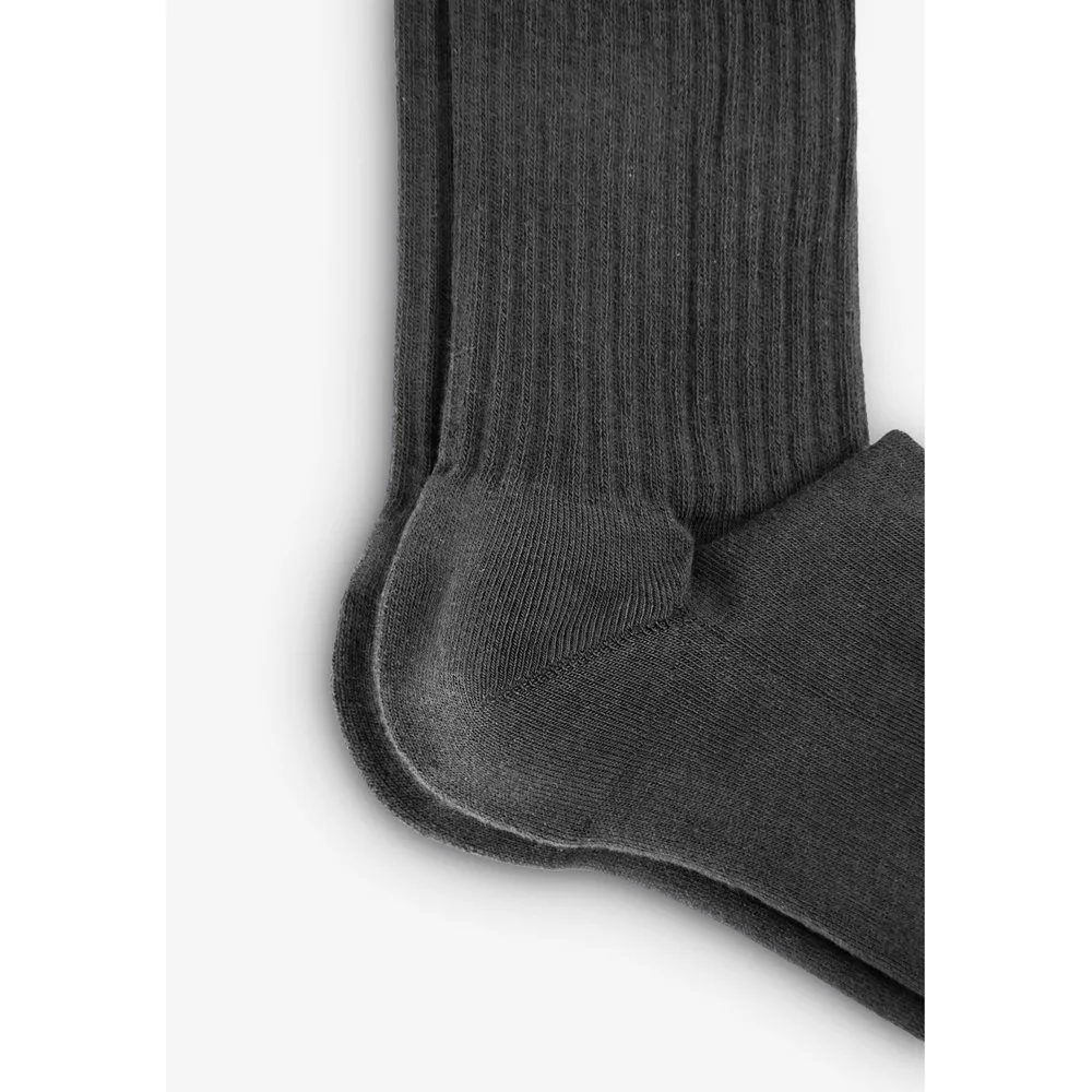 Calcetines de hombre de media caña con logo a contraste - Scalpers - FashionsVida