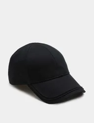 Pure Cotton Baseball Cap Black male