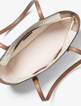 Bolso shopper tote quinn mediano de piel con logotipo - MICHAEL Michael Kors - FashionsVida