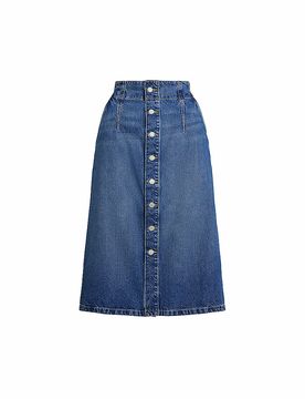 Falda vaquera azul oscuro 26
