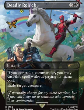 Deadly Rollick (Secret Lair - Marvel's Deadpool) Secret Lair Drops - Magic: The Gathering - FashionsVida
