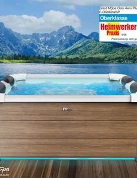 Mspa Whirlpool OSLO AMBER 6 Personen mit LED - BRAST - FashionsVida