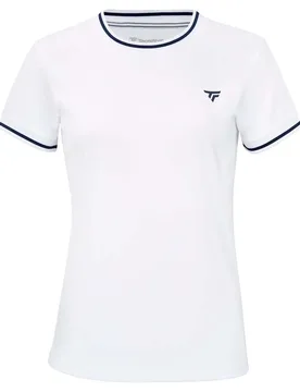 Team Tech Short Sleeve T-shirt White 10-12 Years - Tecnifibre - FashionsVida