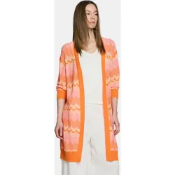Chaqueta de mujer de punto larga
