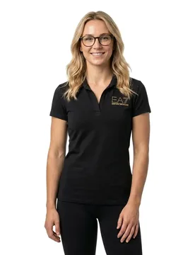 Ea7 Emporio Armani Polo à Manches Courtes 7w000266_af12500 Black L - Giorgio Armani - FashionsVida