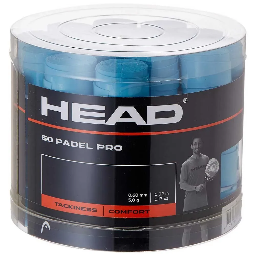 Padel Pro Paddel Grip 60 Units Blue One Size - Head Racket - FashionsVida