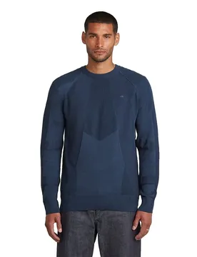 Pull 3d Biker Relaxed Fit India Ink / Salute 2XL Homme