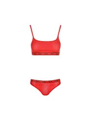Hugo Conjunto de lencería VALENTINE rojo brillante rojo M