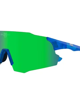 Occhiali Da Sole Stelvio Crystal Blue Fluor / Green Mirror - Bloovs - FashionsVida