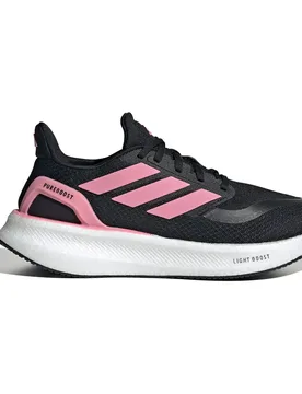 Scarpe Da Running Pureboost 5 Core Black / Bliss Pink / Cloud White EU 37 1/3 - Adidas - FashionsVida