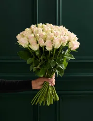 Medium Blush Rose Abundance Bouquet