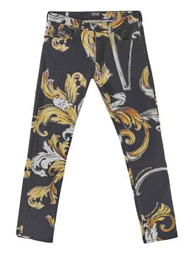 Jeans sottile barocco