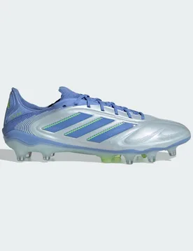Unisex Copa Pure 3 Elite Firm Ground Boots - Pale Blue Leather - Size Uk 3.5 - adidas performance - FashionsVida