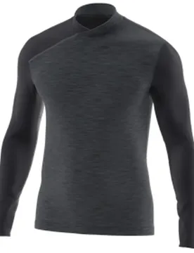 Löffler Stripes Transtex® Warm Unterhemd, schwarz 56