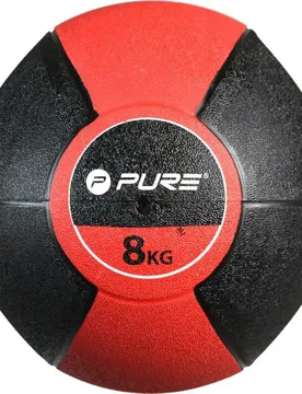 Medizinball Pure2Improve handles 8Kg - Rouge - unisex - Size: TU
