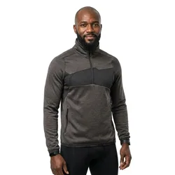 Sweat à Demi-zip Accelerate 18053 Dark Anthracite / Black L