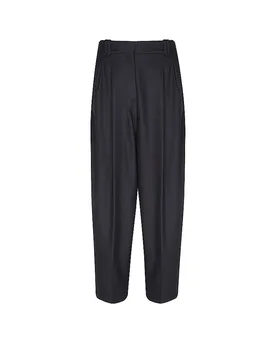 Pantalón Barrel Leg azul 36 - Comma - FashionsVida
