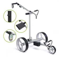 E-Trolley X-Flat Base Remote, silber