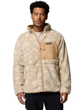Winter Pass Reversible Fleece Herren Rollkragenpullover, braun S