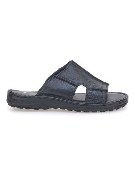 Ciabatte nere con fasce incrociate e suola comfort 2014ZER 42
