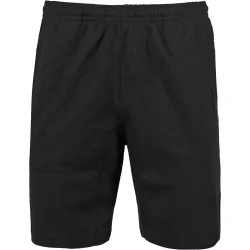 Short fleece bermudas hombre Negro (5)