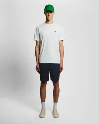 Men's Cotton-Blend Twill Shorts in Navy