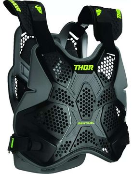 Pettorina Moto Cross Enduro SENTINEL PRO Nero taglia XS/S