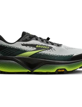 CASCADIA 20 Trailschuhe Herren Grey/Black/Nightlife 2E (breit) 44 - Brooks - FashionsVida