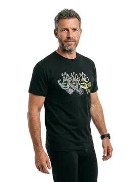 T-shirt à Manches Courtes Evolved Hand Front Black M