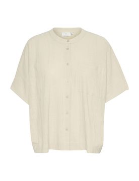 Kaffe Blusa gris claro