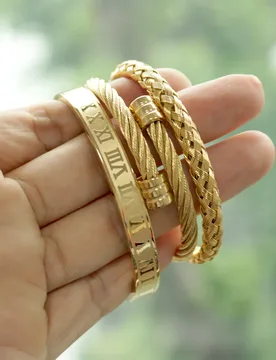 Pcs/Set Hot Men Titanium Steel Roman Numeral Bracelet Horseshoe Buckle Bangles Pulseira Bileklik Luxury Handmade Jewelry - Aliexpress - FashionsVida