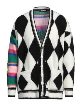 Strickjacke Herren Schwarz XS Herren